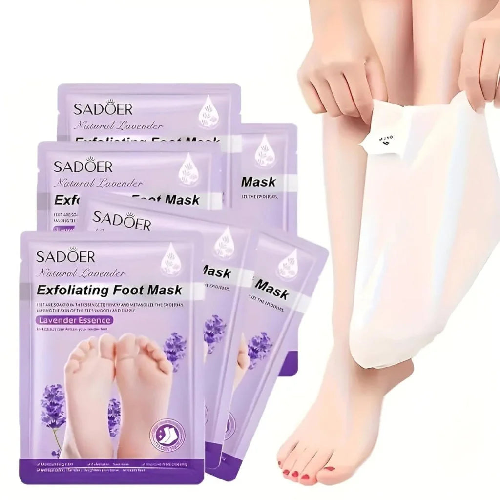 SeoulSkin Glycolic Acid Foot Peeling Mask (1 Pair), Korean Peeling & Exfoliating | Deep Exfoliation with Glycolic Acid, Removes Dead Skin, Cruelty-Free, Foot Peel Off Mask