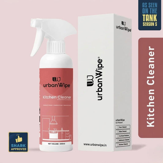 Urban Wipe All-in-One Kitchen Cleaner Spray – Shine & Hygiene in Seconds